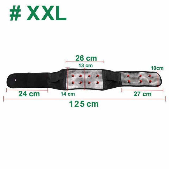 Magnetic Back Support Lumbar Brace Belt