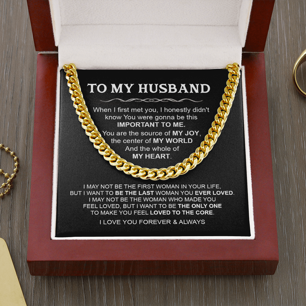 Gift For Husband - The Last - Cuban Link