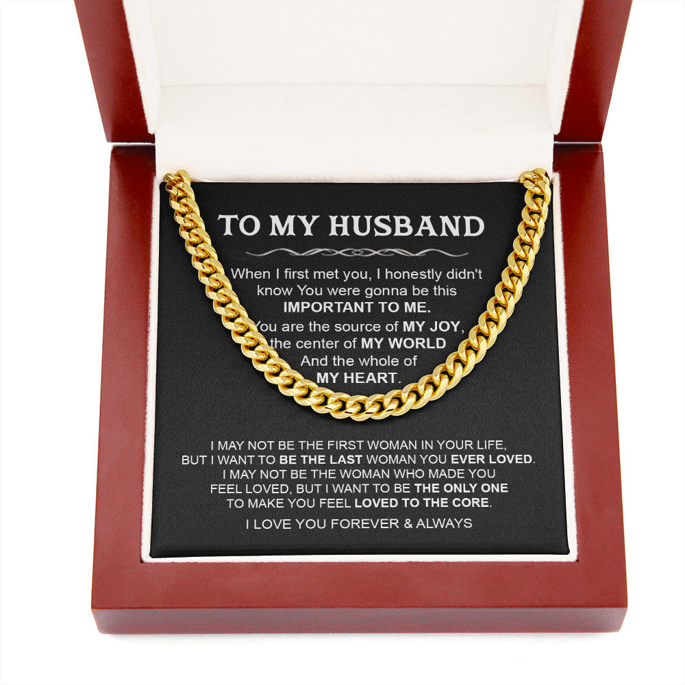 Gift For Husband - The Last - Cuban Link