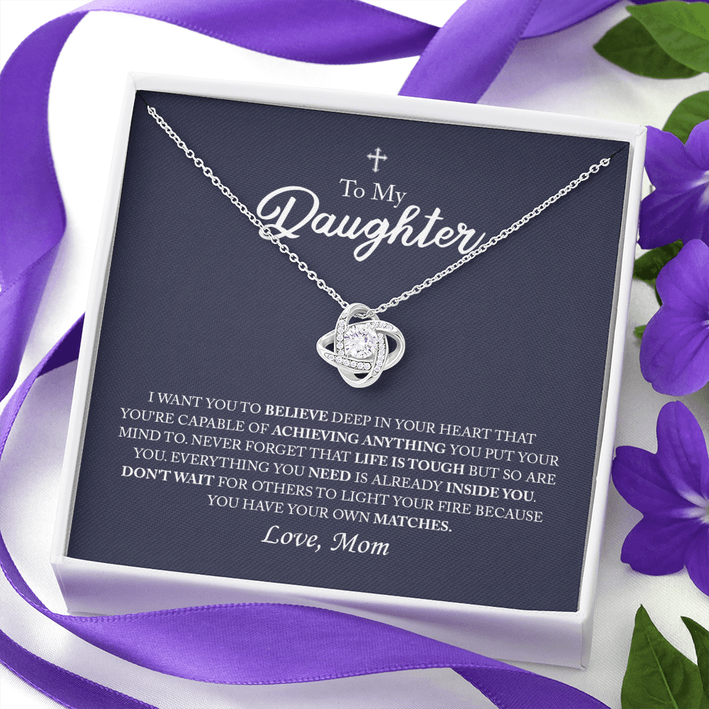 To My Daughter - Light Your Own Fire - Necklace