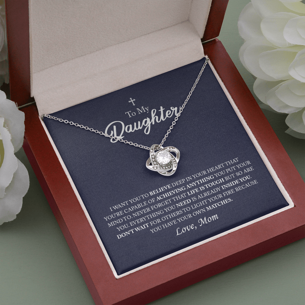 To My Daughter - Light Your Own Fire - Necklace