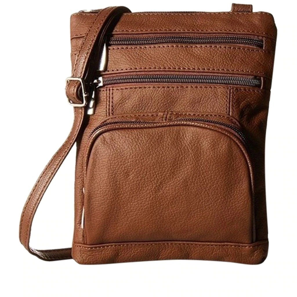 Premium Soft Leather Crossbody Bag