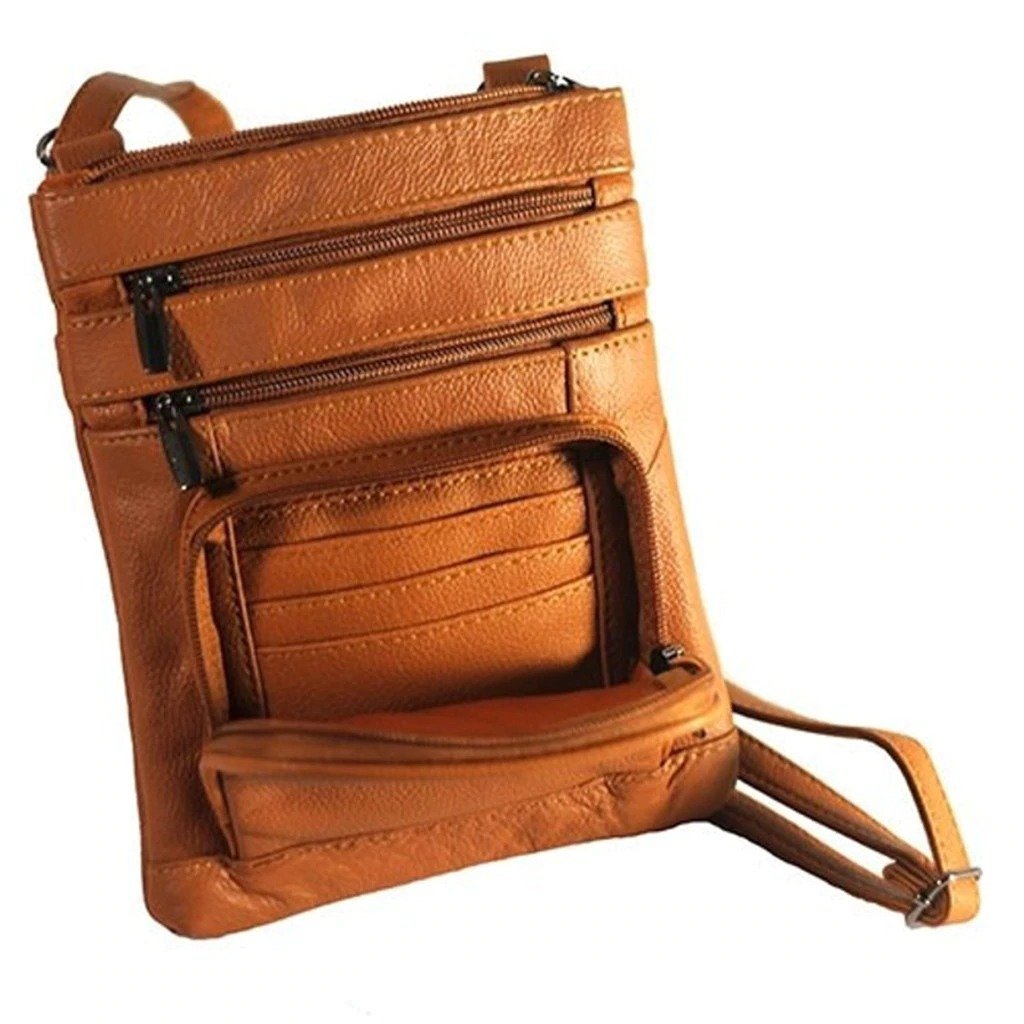 Premium Soft Leather Crossbody Bag