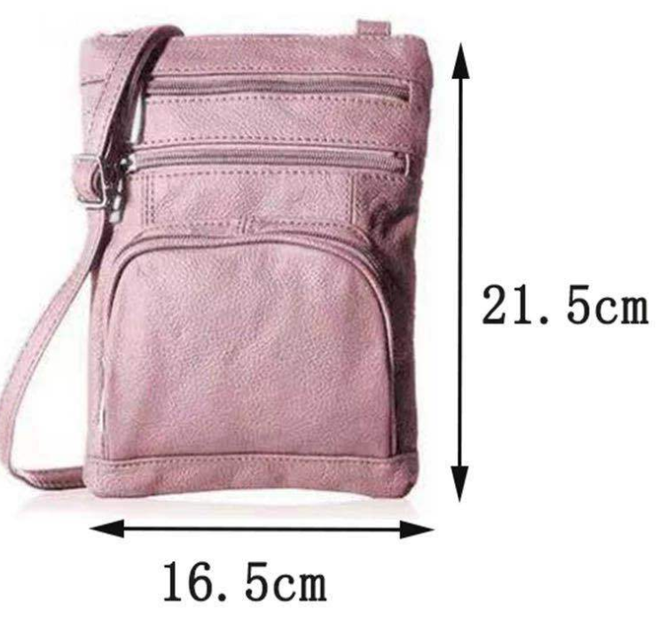 Premium Soft Leather Crossbody Bag